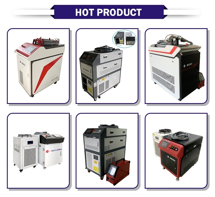 Laser Welding Machine Hand-Held 1000W / 1500W Pure Aluminum Alloy Splicing Angle Continuous Pulse Laser Welding