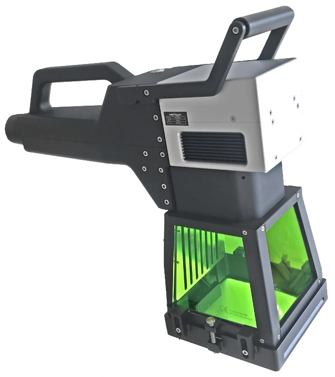 Metal Laser Marking Machine with Safe Cover/Hbs Portable Handheld Fiber Laser Marking Machine