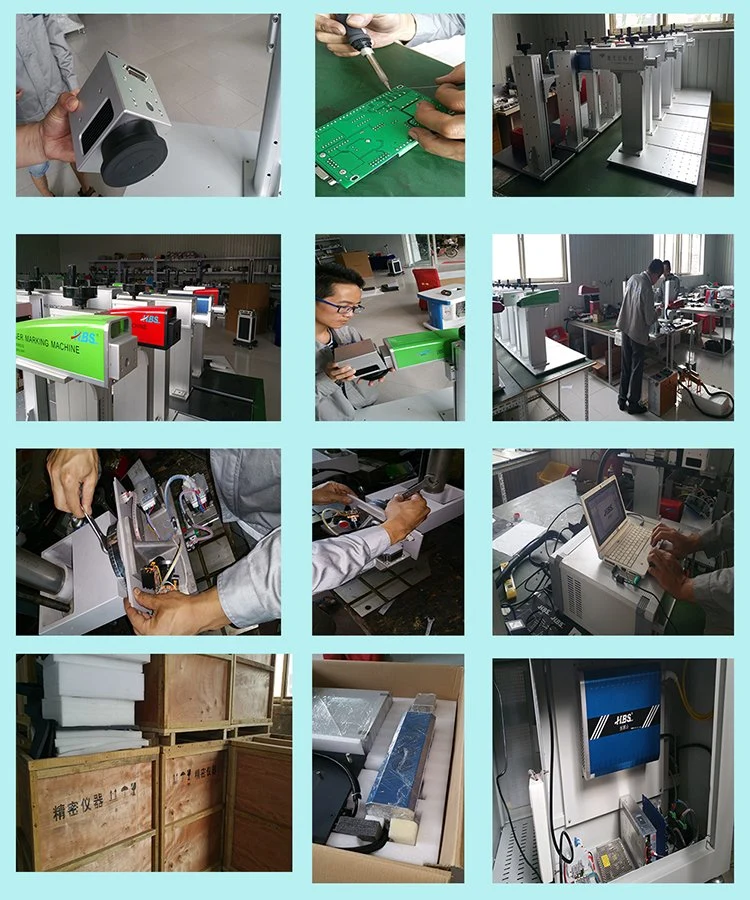 Online Flying Fiber Laser Marking Machine for Operation Line/Fiber Laser Marker for Production Line