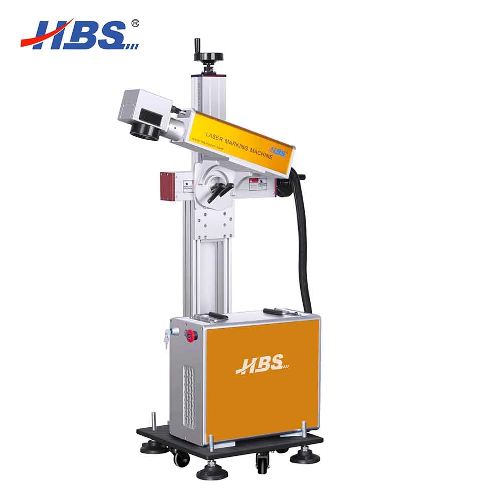 Online Flying Fiber Laser Marking Machine for Operation Line/Fiber Laser Marker for Production Line