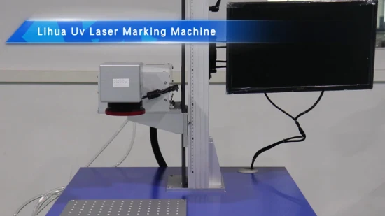 Lihua Chine Fabricant concurrentiel de gros Prix Ce 3w 5w 10w Machine de marquage laser UV pour bouton de circuit imprimé en cristal de verre
