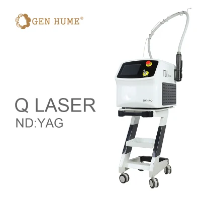 Nouveau design rajeunissement de la peau Q commuté ND YAG longue pulsation laser picoseconde pigmentation machine de détatouage équipement de salon de beauté pico laser